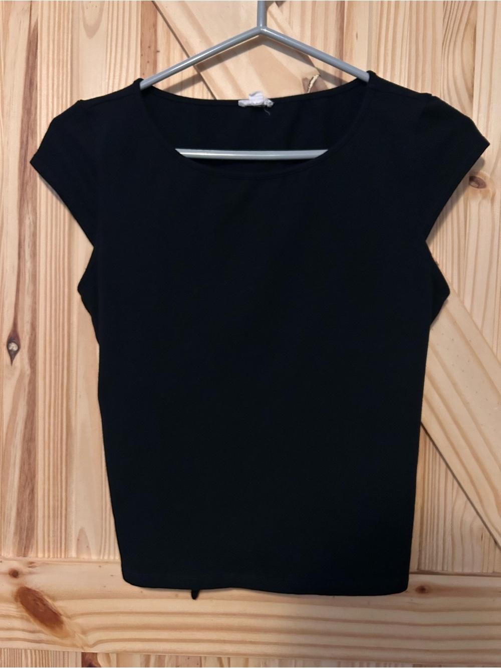 Garage Black Tie Back T-shirt